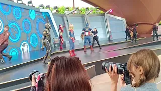 The avengers show #highlights #hongkongdisneyland