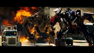 Transformer 1 Megatron return and Optimus Prime Vs Bonecrusher 480p