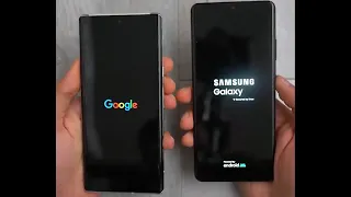 Google Pixel 6 Pro vs Samsung Galaxy S21 Ultra Boot UP Speed Test #shorts