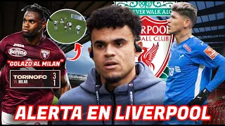 🚨ALERTA EN LIVERPOOL! LUIS DIAZ INTRAFERIBLE❌ - GOLAZO DUVAN ZAPATA al MILAN - CARRASCAL FIGURA🔥