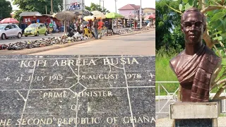 Welcome you to Wenchi where our LATE Prime Minister ABRIFA BUSIA was buried