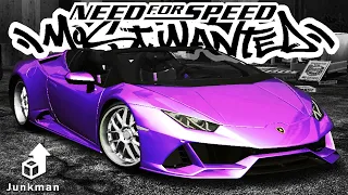 NFS MW | Lamborghini Huracan Evo Spyder | Junkman Tuning | PC Gameplay [1080pᴴᴰ30 ᶠᵖˢ]