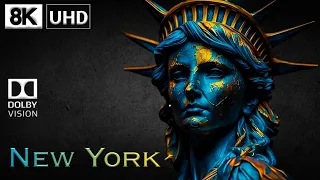 NEW YORK 🗽 in 8K Ultra HD 60FPS Dolby Vision - Capital of Earth | New York 8K HDR