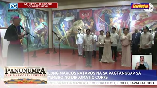 Papal Nuncio pinangunahan ang diplomatic toast para kay Pang. Marcos | Marcos Inaugural