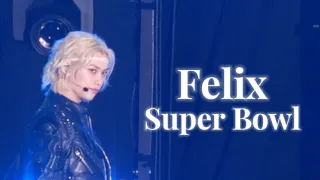 231209 Felix Focus | Stray Kids Super Bowl | Music Bank Japan