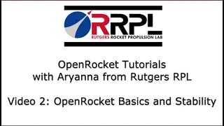 OpenRocket 2 - Stability and Navigating OpenRocket