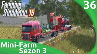 Let's play Fs 15 Mini-Farm #36 "Nowe nabytki: Massey Ferguson 5712 + tur, owijarka, pług "