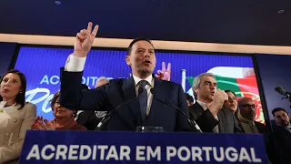 AD vence por 50 mil votos. Luís Montenegro espera que "PS e Chega não façam uma coligação negativa"