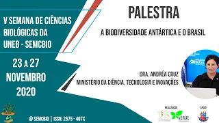 Webinar - A biodiversidade Antártica e o Brasil