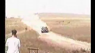 Mitsubishi Lancer EVO VI crash - Fehervar Rallye 2002