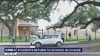 Uvalde students return to classroom for first time since shooting on Tuesday