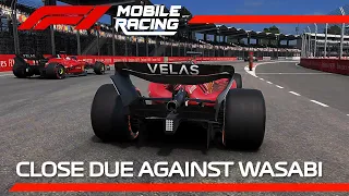 Close Duel Against Wasabi | F1 Mobile Racing 2022