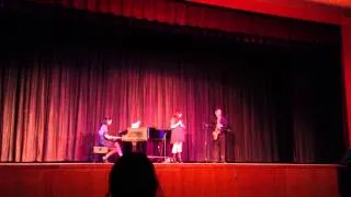 MHS Talent Show- Jennifer Enochs, Adam Davi, and Brittany Garcia performing "New York State of Mind"