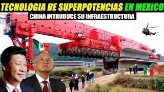 China envía a México su tecnología más avanzada para construir Mega Proyectos como es el Tren Maya