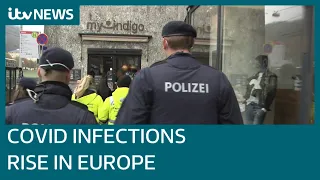 Netherlands and Austria enter lockdowns amid Europe Covid wave with infections rising | ITV News