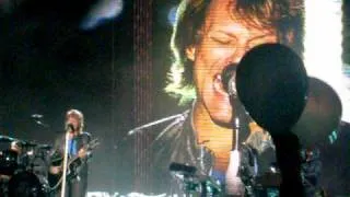 BLAZE OF GLORY - Bon Jovi en Argentina 3/Oct/2010 - River Plate