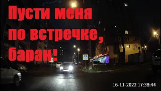 Пусти меня по встречке, баран!