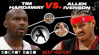 Tim Hardaway and Allen Iverson have beef over a signature move