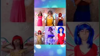 Winx Club Enchantix full transformation in real life