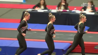 Team Gym British Championships 2018 - Senior Women - GOLD - City of Newcastle Gym Academy