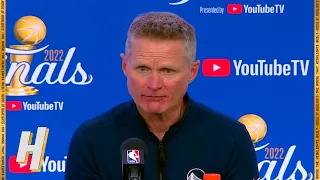 Steve Kerr Postgame Interview - Game 4 - Warriors vs Celtics | 2022 NBA Finals