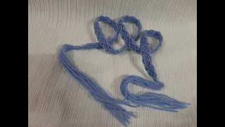Мастер - класс по плетению тонкого пояса "ромбы" в технике макраме