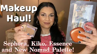 SEPHORA HAUL, DRUGSTORE HAUL, KIKO, ESSENCE, NOMAD GHOST TOWN PALETTE AND MORE!