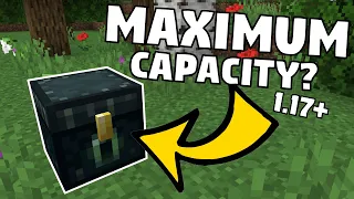 How Many DIFFERENT ITEMS Can You Fit in an ENDER CHEST? (As of 1.17)