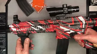 Setup - VOSWUEN Gel Ball Blaster M416 - FLAME