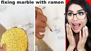 People Fixing Things With RAMEN NOODLES Part 2