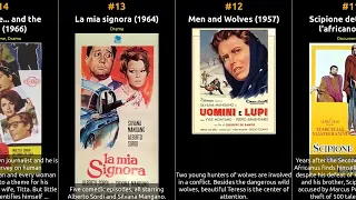 Silvana Mangano - Best movies