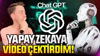 Yapay zekaya kendi videosunu çektirdik! ChatGPT gelince İşimizden mi oluyoruz?