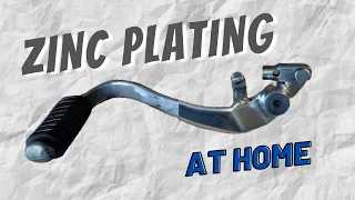 Zinc Plating at Home - Easy Electrolysis & Electroplating