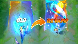 Lunox Revamp Zodiac Libra Skin VS Old Skill Effects