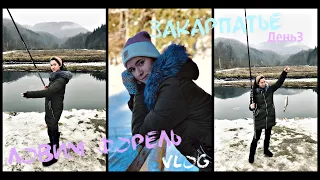 VLOG/ЗАКАРПАТЬЕ/ ДЕНЬ 3/ ЛОВИМ ФОРЕЛЬ