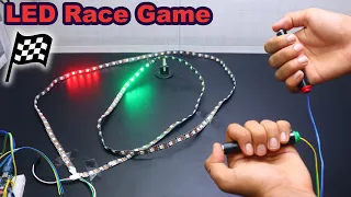 Arduino LED Strip Racing Game WS2812b