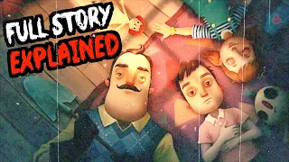 Hello Neighbor : Hide and Seek STORY & ENDING EXPLAINED