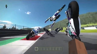 MotoGP 17 Crash/Save compilation V2