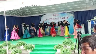 Radha teri chunri dance by Bumer Memorial School Students, at Ziro