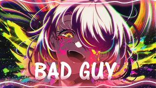 【NIGHTCORE】- Billie Eilish - bad guy  (Rock Version) (Coreline Version)