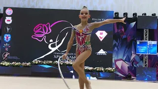 Sofia Ilteryakova Hoop AA IT Crystal rose Minsk 2023