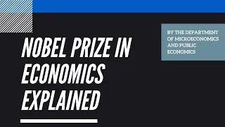 Lecture | The 2020 Nobel Prize in Economics explained in 30 minutes