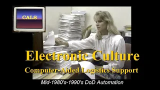 Vintage Computer Automation: ARMY / DoD:  "Electronic Culture" 1980-1990s CALS  (Zenith, IBM)