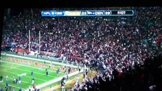 1/8/12 Denver Broncos Game-Winning TD against the Steelers