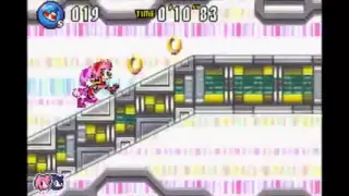 Sonic Advance 3 - Cyber Track 1: 33"03 (Amy + Sonic) (Speed Run)