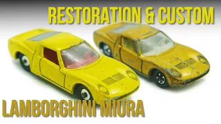 MATCHBOX restoration and custom: 33C Lamborghini Miura