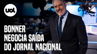 William Bonner negocia sair da bancada do 'Jornal Nacional', e continuar na Globo