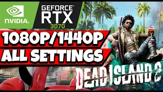 DEAD ISLAND 2 - RTX 3070 + Intel Core i5 10400F 1080p/1440p Max Setting Preset Gameplay