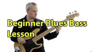 Beginner Blues Bass Lesson