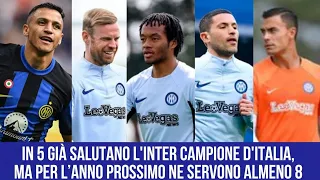 MERCATO: PER 5 (O PIÙ) OUT, SERVONO ALMENO 8 IN: L'ANNO PROSSIMO AGGIUNGERE, NON SOLO SOSTITUIRE!